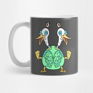 A Cavalcade of Duck (version 5) Mug